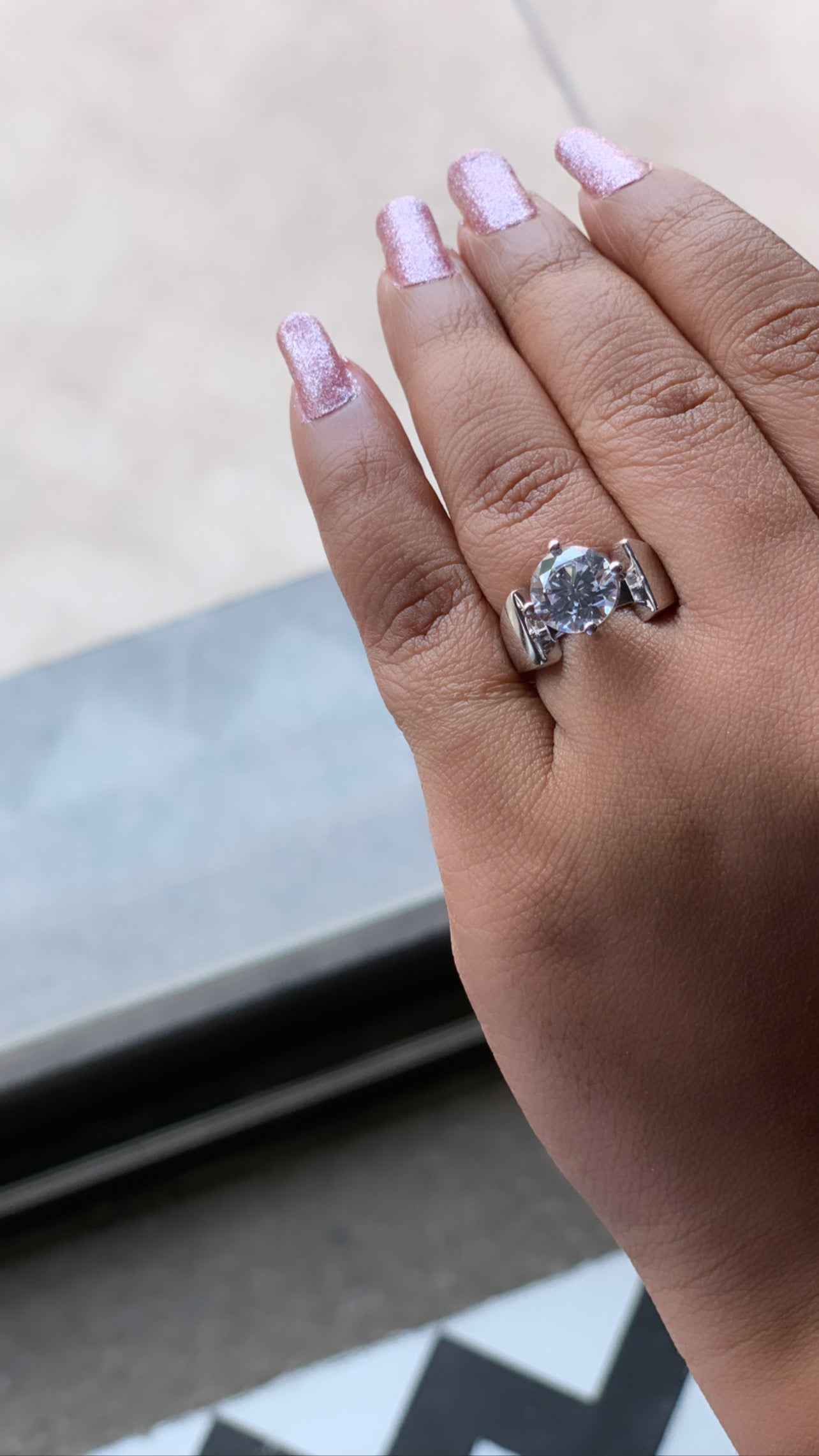 3 Carat Classic Round Cut Solitaire Zahara  Ring on Pure 925 Silver