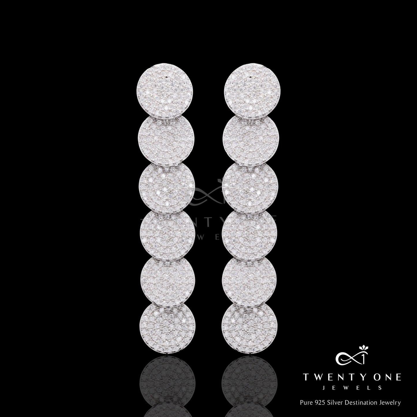 Reysa Layered Diamond Earrings