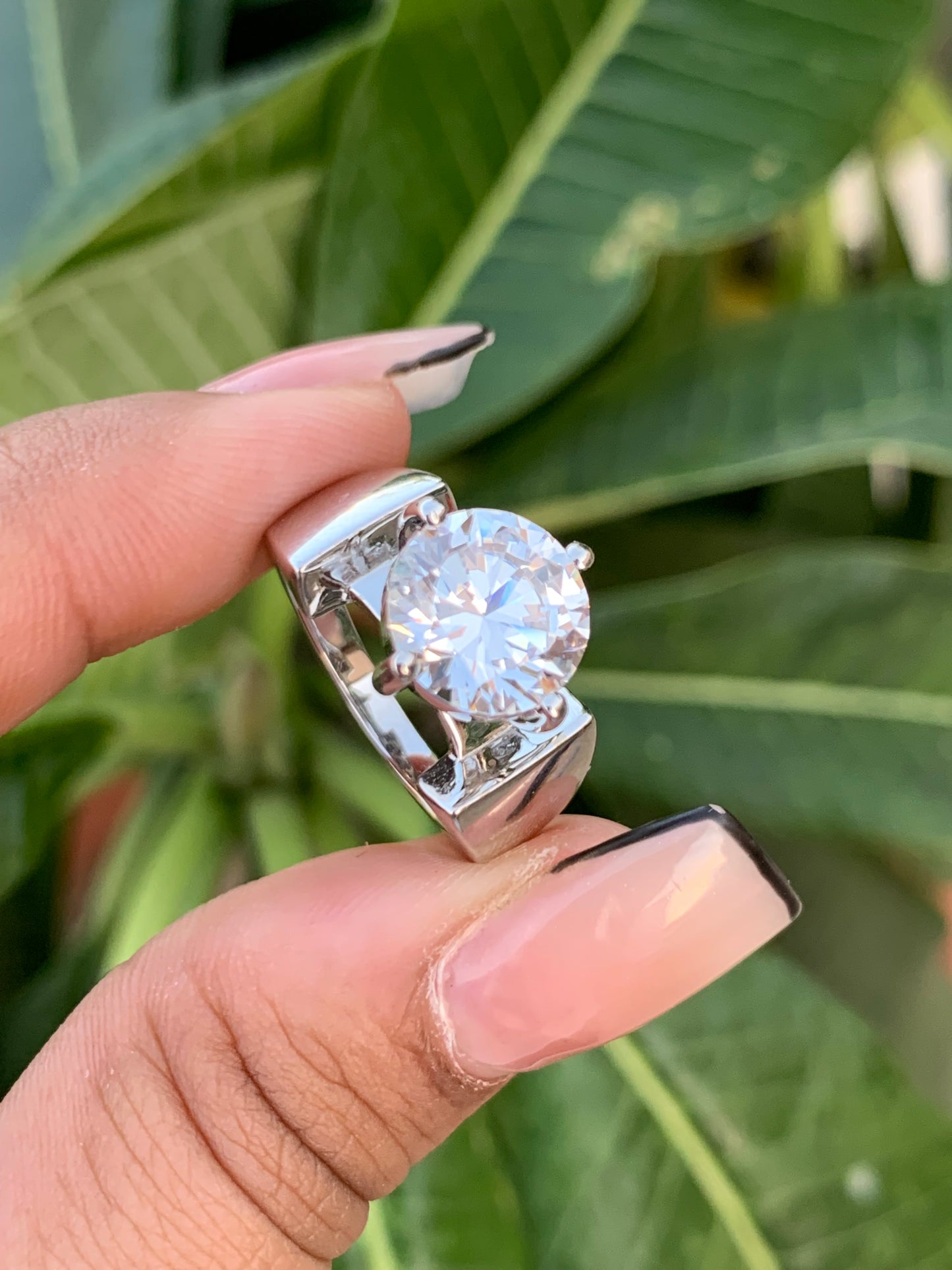 3 Carat Classic Round Cut Solitaire Zahara  Ring on Pure 925 Silver