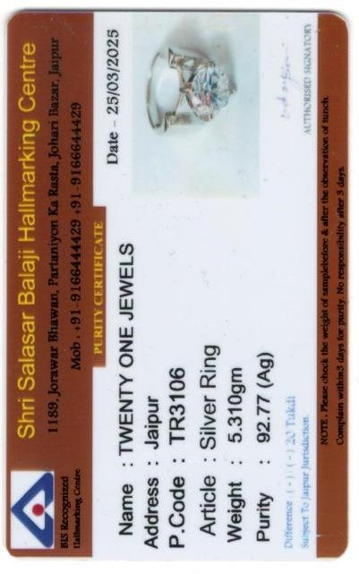 3 Carat Classic Round Cut Solitaire Zahara  Ring on Pure 925 Silver