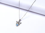 Kids Angel Pure 925 Silver Pendant with chain