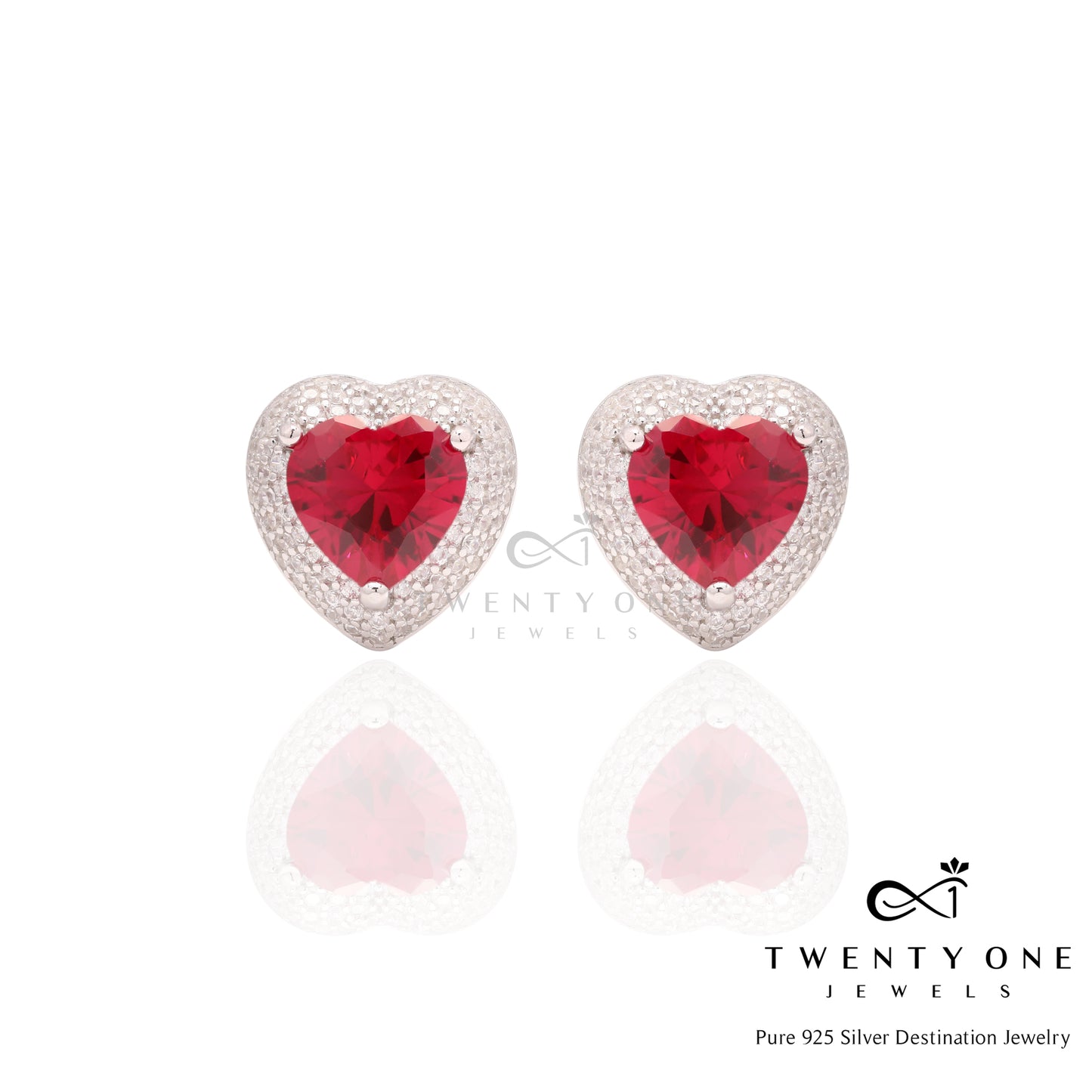 Heart Studs