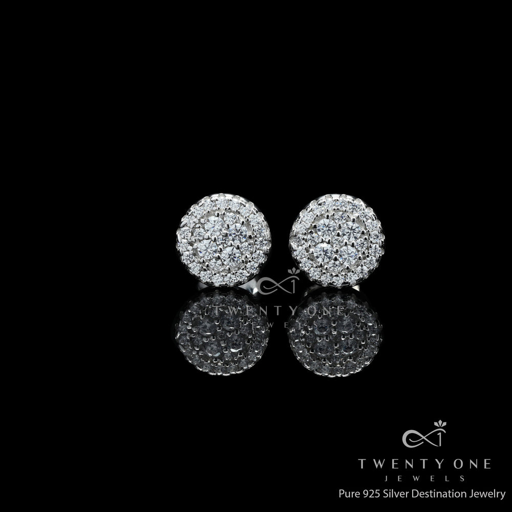 Jani Diamond Cluster Earrings