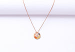 Multi Veda Rose Gold Pendant with Chain