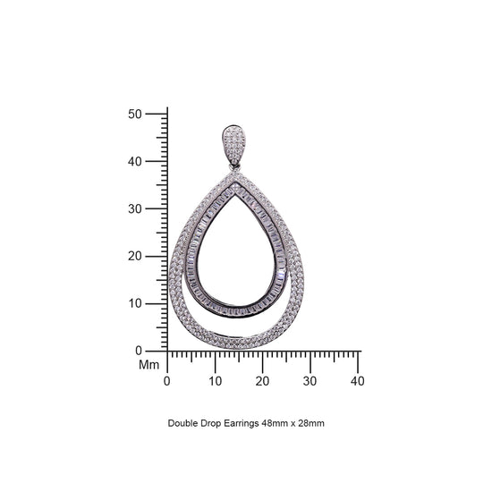 Double Drop Earrings