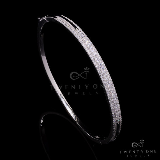 Pure 925 Silver Openable Melany Bracelet