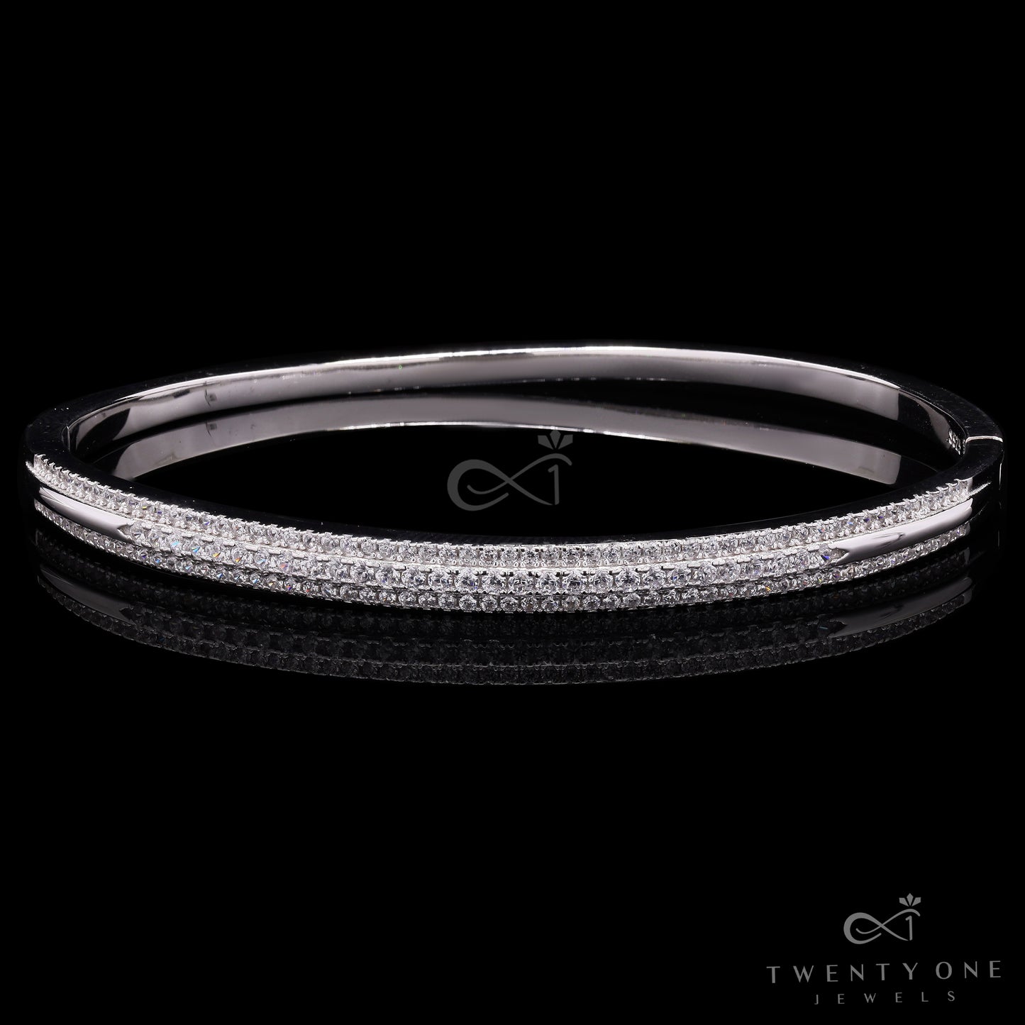 Pure 925 Silver Openable Melany Bracelet