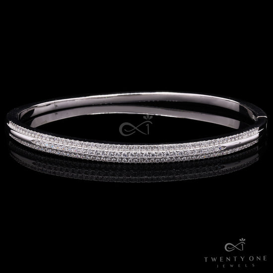 Pure 925 Silver Openable Melany Bracelet