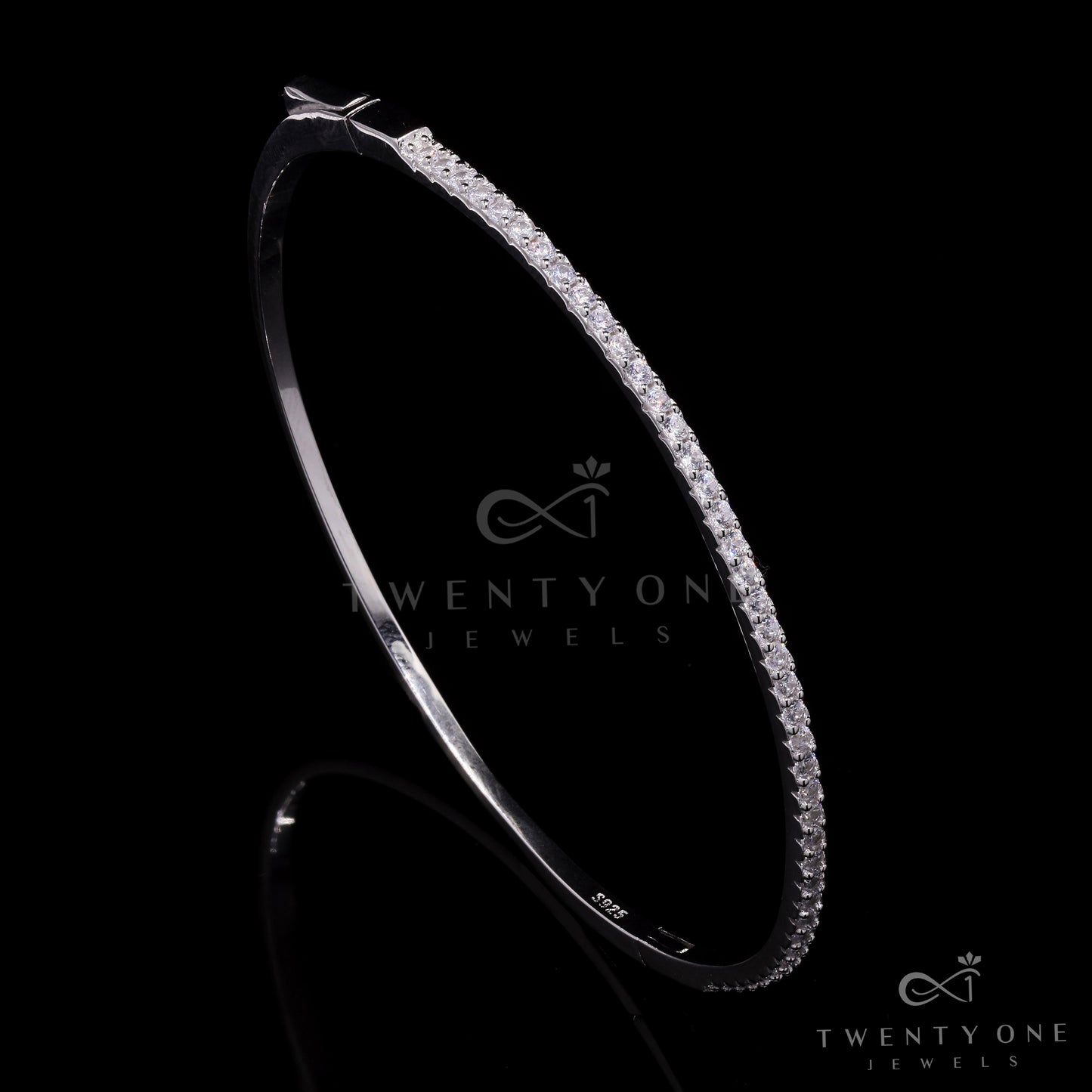 Pure 925 Silver Openable Barohi Bracelet