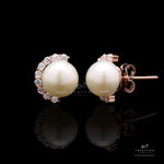 Fresh Water Pearl Julieta Studs On 925 Studs