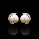 Fresh Water Pearl Julieta Studs On 925 Studs