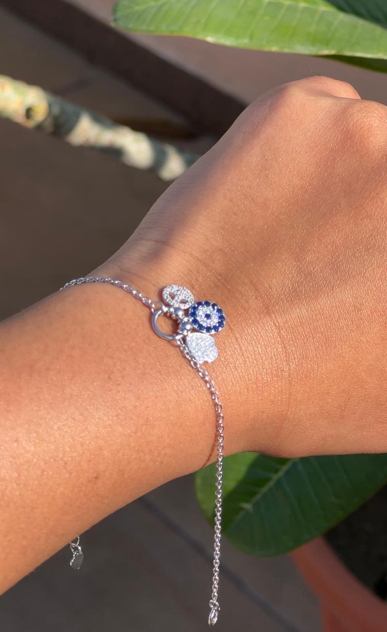 Evil Eye Charms Bracelet