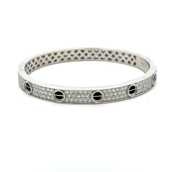 Ultra Premium Luxury Brand Inspired Openable Florencei Bracelet on Pure 925 Silver