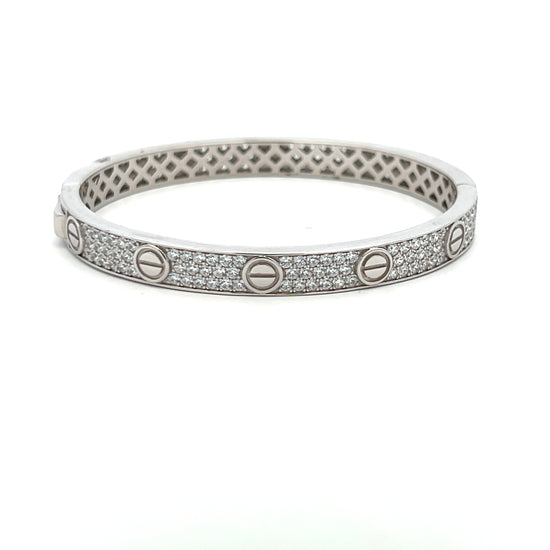Luxury Brand Inspired Premium Chunky Americano Bracelet on Pure 925 Silver