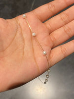 Petite Mini Pearl String in 925 Silver