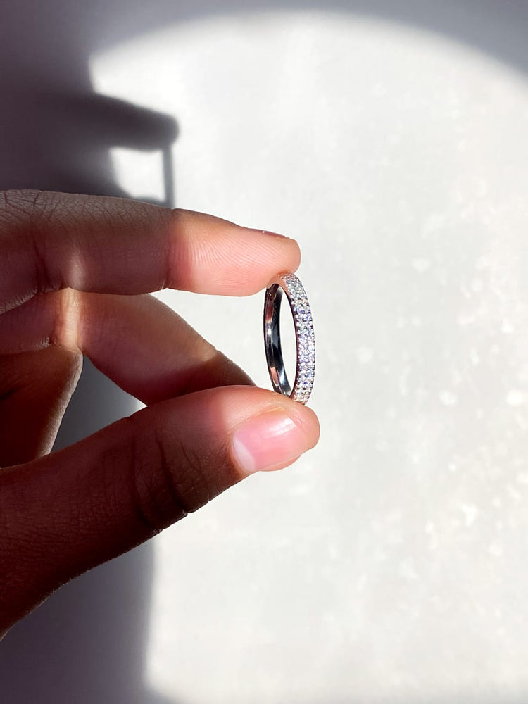 925 Silver Limited Edition Elenor Band Ring