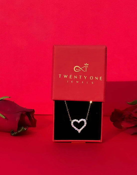 Diamond Studded White Gold Finish Alyssa Pendant on Pure 925 Silver