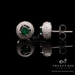 Emerald Studs