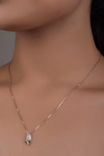 Rose Gold Rose Flower Pendant