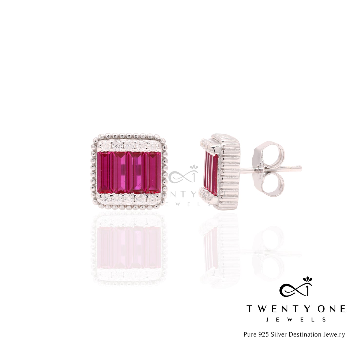 Ruby Studs