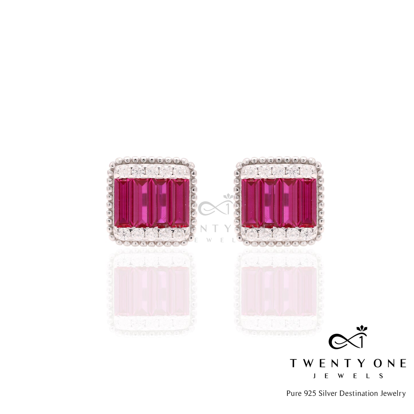 Ruby Studs
