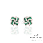 Emerald Studs