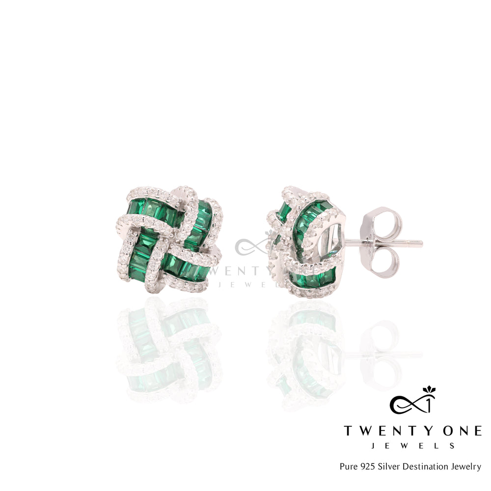 Emerald Studs