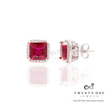 Ruby Studs