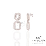 Silver Long Earring