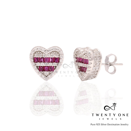 Heart Studs