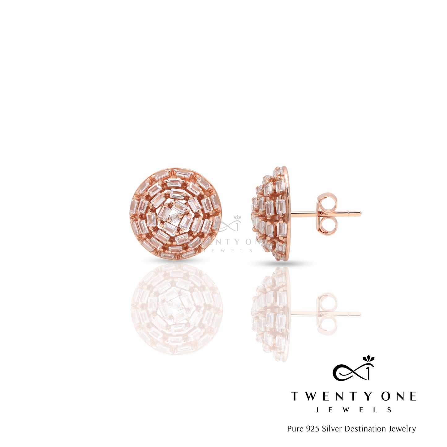 Rose Gold Studs