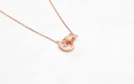 Cross Ring Bella Pendant with Chain