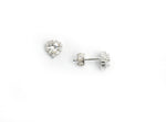 Sara Petite Diamonds Studs on 925 Silver