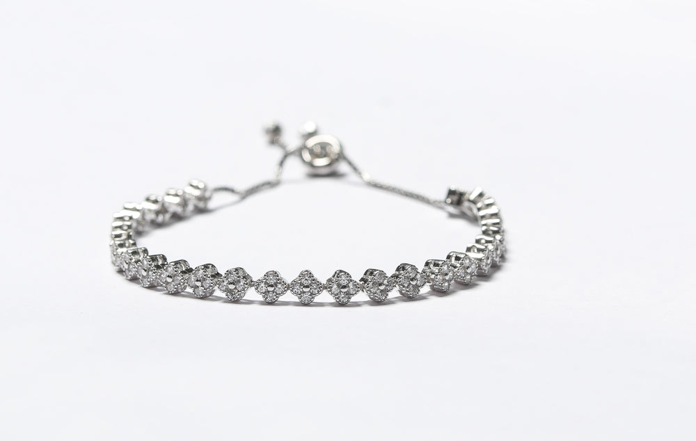 Clover Leaf Adjustable Bracelet