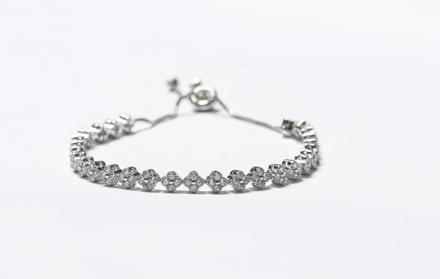 Clover Leaf Adjustable Bracelet