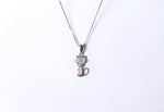 Kids Kitty Silver Pendant with Chain