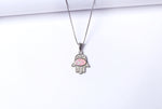 Kids Hamza Silver Pendant