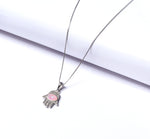 Kids Hamza Hand Silver Pendant