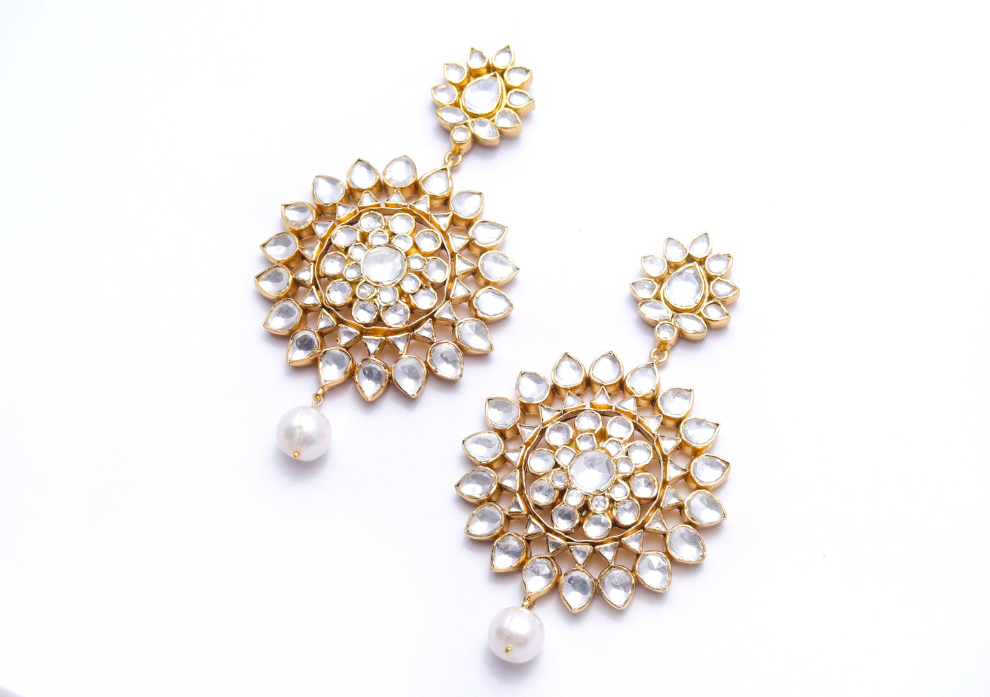 ChaandSitaara Polki Bali Pure 925 Silver