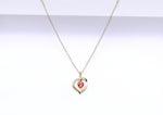 Gold Finish  Pendant With Chain