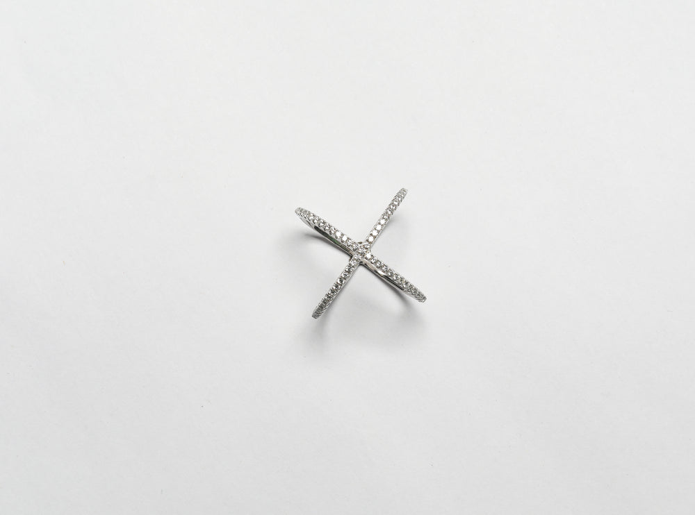 Judy Cross Diamond Ring