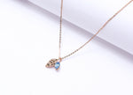 Rose Gold Pendant with chain