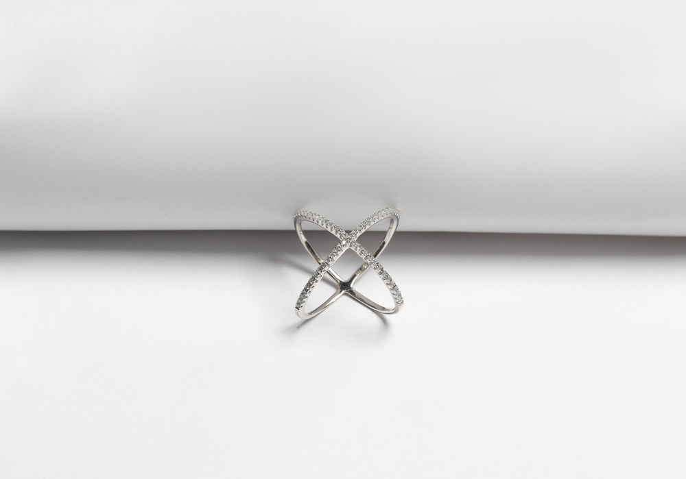 Judy Cross Diamond Ring