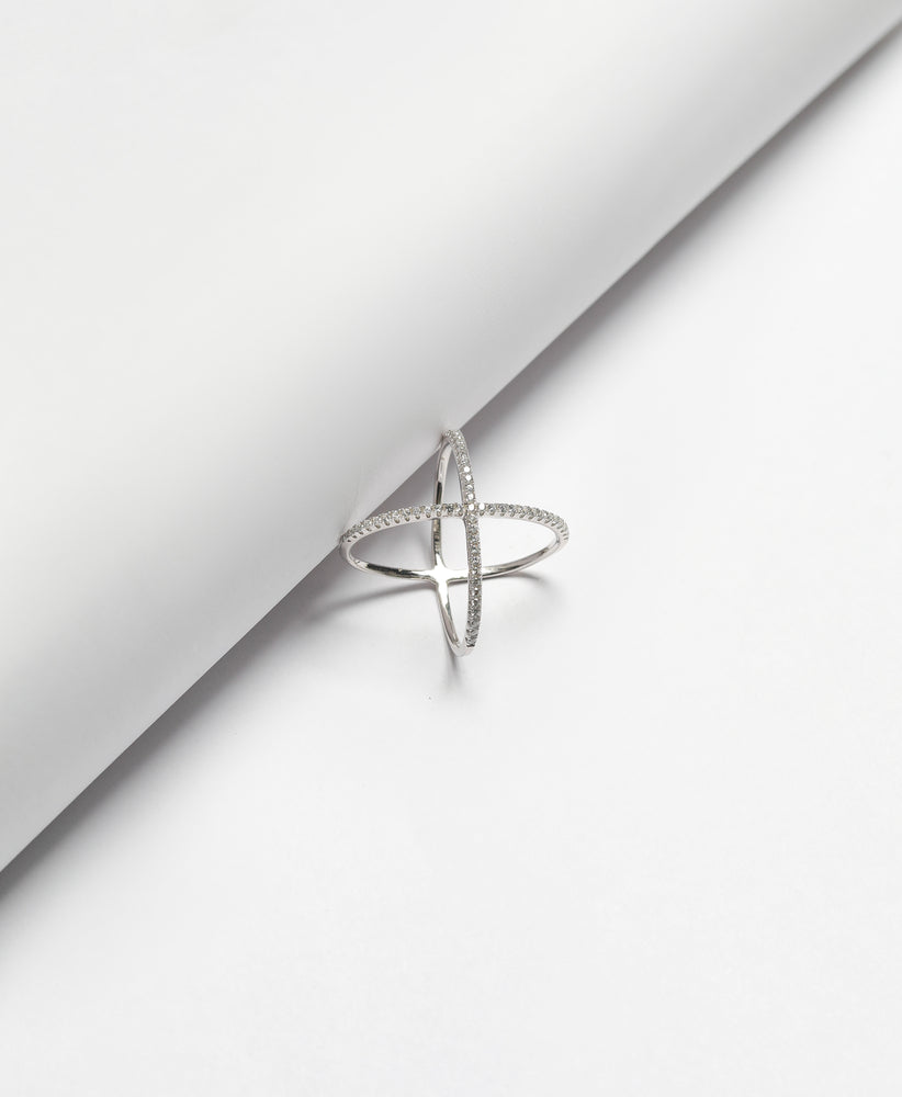 Judy Cross Diamond Ring
