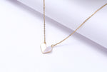 Gold Finish Pendant with Chain