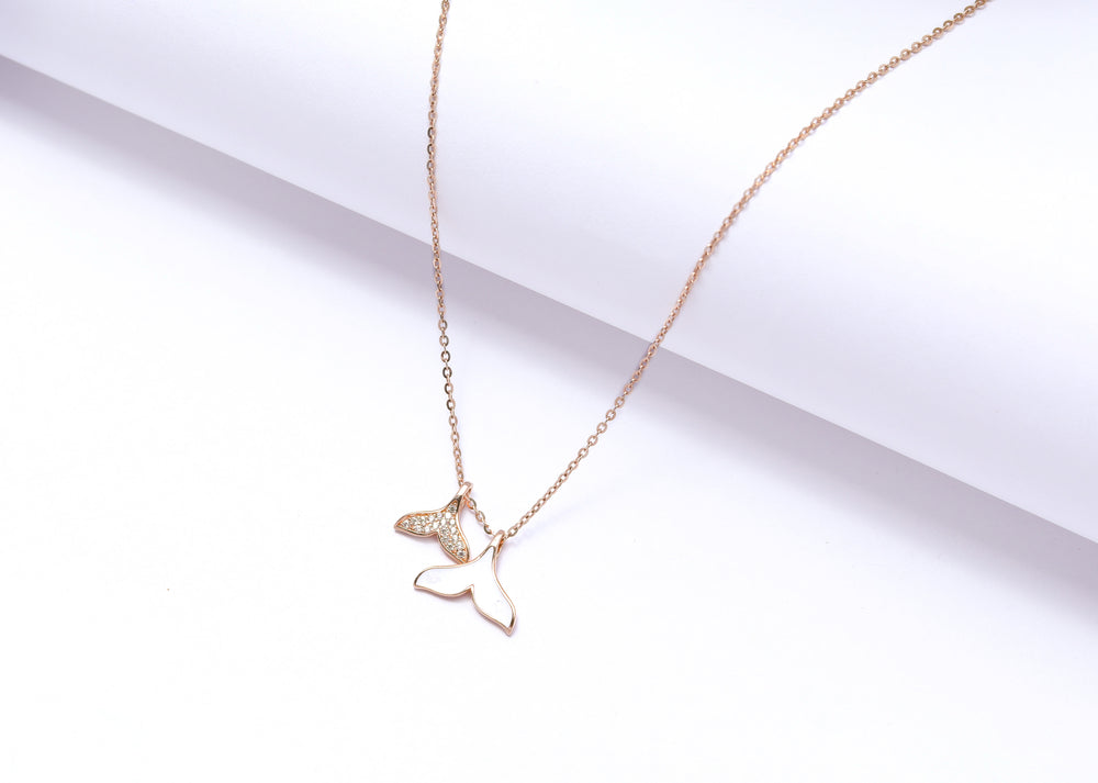 Rose Gold Pendant with chain