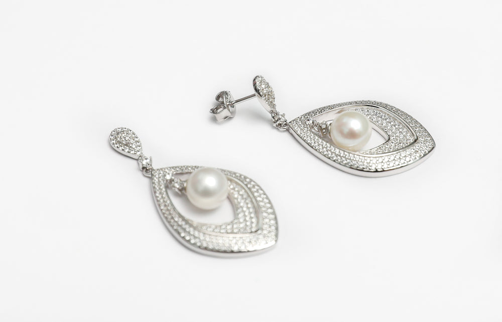 Pearl Drop MARKY Earrings
