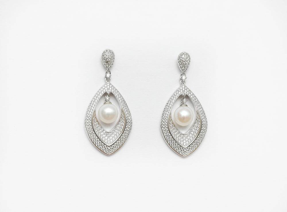 Pearl Drop MARKY Earrings