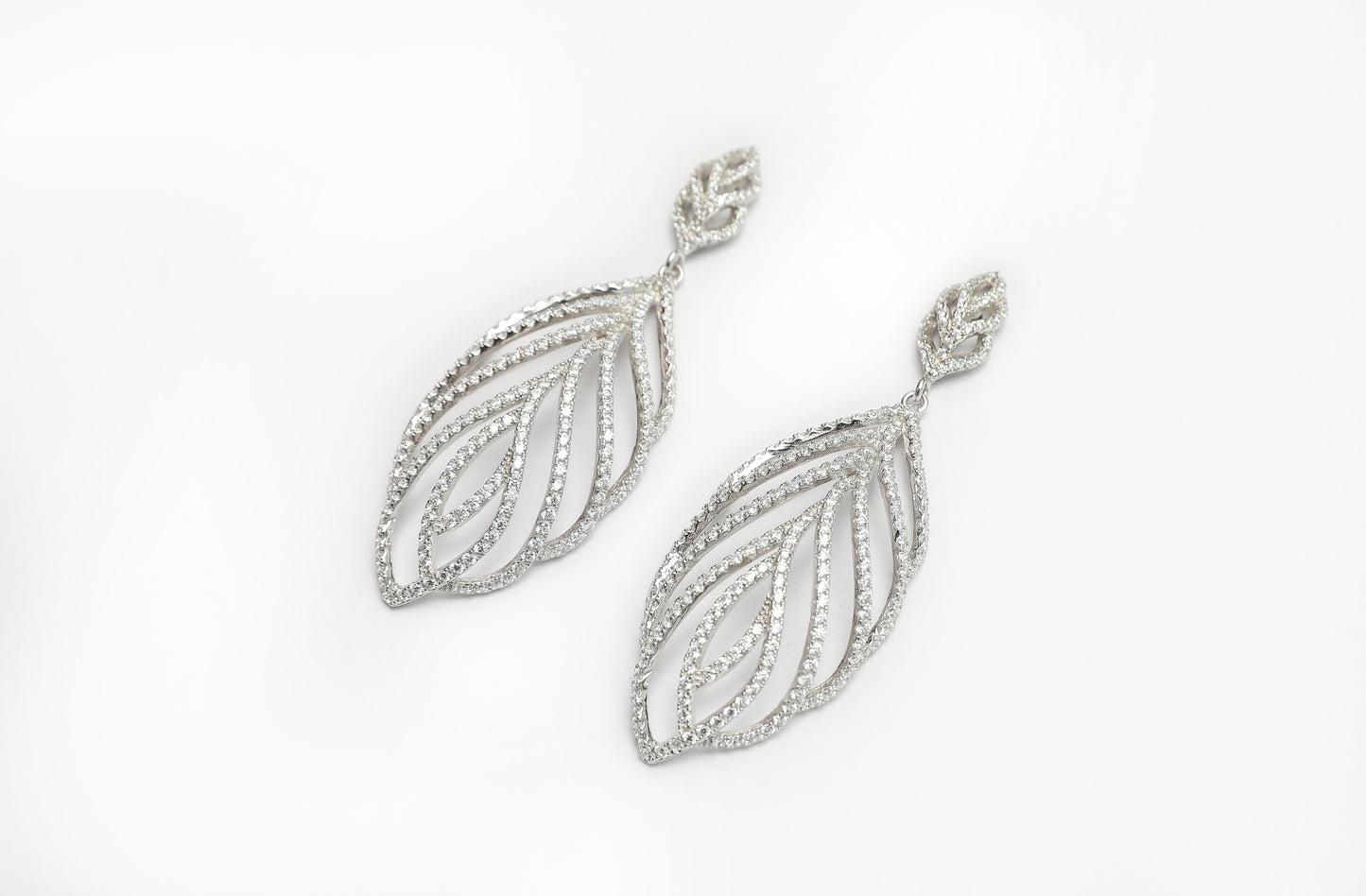 Diamond Long Earrings