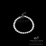 Floral Silver Bracelet